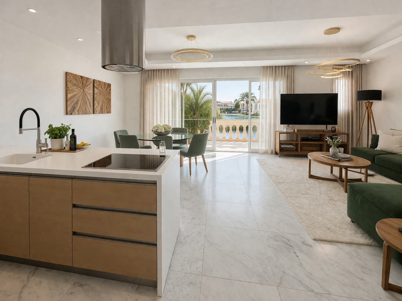 Вилла с 3 спальнями в Peninsula Villas, Limassol Marina